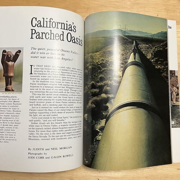 Vintage National Geographic January 1976 Moses Stockholm Haiti Owens Valley Seal - Picture 7 of 10
